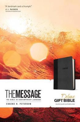 The Message Deluxe Gift Bible - Eugene H. Peterson - cover