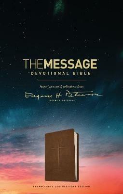 Message Devotional Bible, The - Eugene H. Peterson - cover