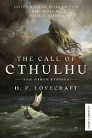 The Call of Cthulhu: And Other Stories - H.P. Lovecraft - cover