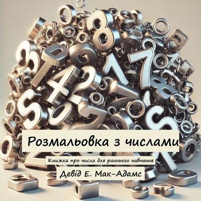 Перше українське видання: Книжка про числа для раннього навчання - David E McAdams - cover