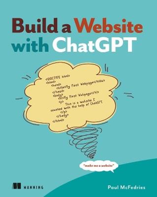 Build a Website with ChatGPT - Paul McFedries - cover