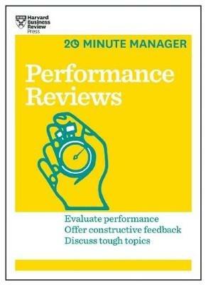 Performance Reviews (HBR 20-Minute Manager Series) - Harvard Business Review - cover