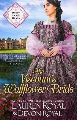 The Viscount's Wallflower Bride - Lauren Royal,Devon Royal - cover