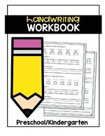 Handwriting Workbook: Reschool/Kindergardn