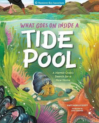 What Goes On Inside a Tide Pool: A Hermit Crab's Search for a New Home - Amy Grimes,Katy Noelle Scott,Monterey Bay Aquarium - cover
