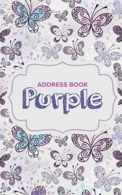 Address Book Purple - Journals R Us - cover