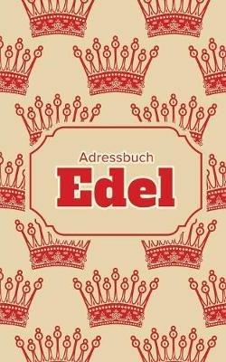 Adressbuch Edel - Journals R Us - cover