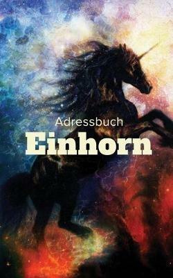 Adressbuch Einhorn - Journals R Us - cover