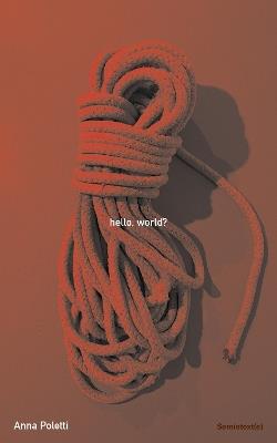 hello, world? - Anna Poletti - cover