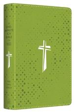 The One-Minute KJV Bible for Kids [Neon Green Cross]