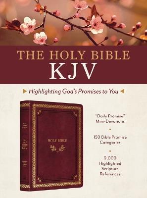The Holy Bible Kjv: Highlighting God's Promises to You [Crimson & Gold] - Christopher D Hudson - cover