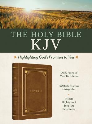 Holy Bible Kjv: Highlighting God's Promises to You [Gold & Camel] - Christopher D Hudson - cover