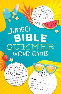 Jumbo Bible Summer Word Games - Compiled by Barbour Staff - cover