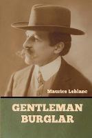 Gentleman-Burglar - Maurice LeBlanc - cover