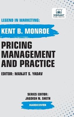 Pricing Management and Practice - Kent B Monroe,Vibrant Publishers - cover