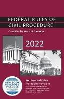 Federal Rules of Civil Procedure and Selected Other Procedural Provisions, 2022 - Kevin M. Clermont - cover