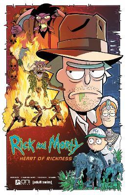 Rick and Morty: Heart of Rickness - Michael Moreci - cover