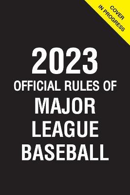 2023 Official Rules of Major League Baseball - cover