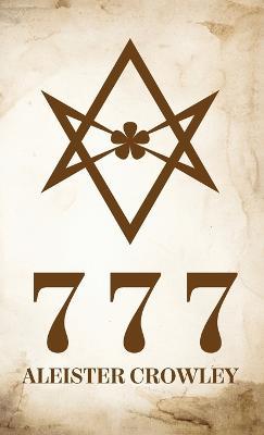 777 Hardcover - By Aleister Crowley - cover