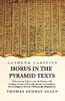 Horus in the Pyramid - Thomas George Allen - cover