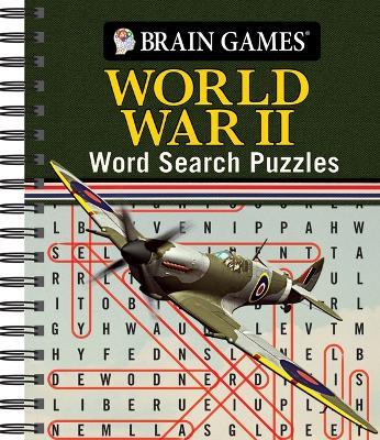Brain Games - World War II Word Search Puzzles - Publications International Ltd,Brain Games - cover