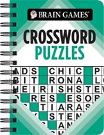 Brain Games - To Go - Crossword Puzzles (Teal)