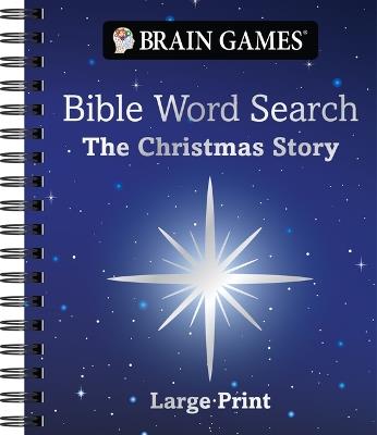 Brain Games - Bible Word Search: The Christmas Story - Large Print - Publications International Ltd,Brain Games - cover
