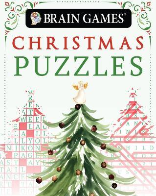 Brain Games Mini - Christmas Puzzles (Stocking Stuffer - Christmas Tree Cover): Volume 1 - Publications International Ltd,Brain Games - cover