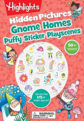 Gnome Homes Hidden Pictures Puffy Sticker Playscenes - cover