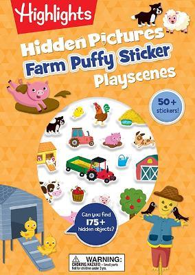 Farm Hidden Pictures Puffy Sticker Playscenes - cover