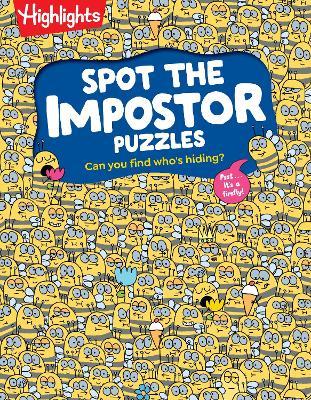 Spot the Impostor Puzzles: Kids Activity Book with Zany Odd-One-Out Scenes, Look-and-Find Puzzle Book for Kids Ages 7 and Up with Brain-Boosting Fun - cover
