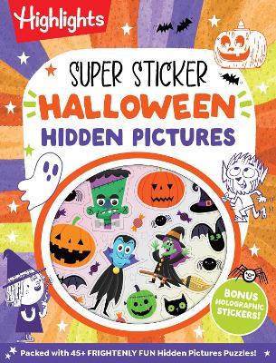 Super Sticker Halloween Hidden Pictures - cover