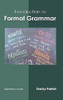 Introduction to Formal Grammar - cover