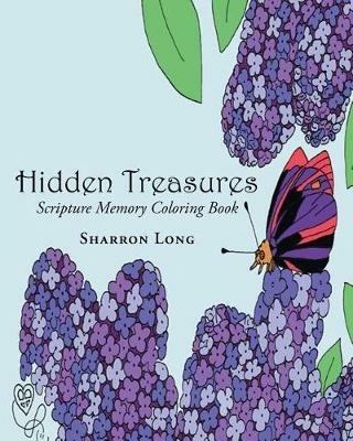 Hidden Treasures: Scripture Memory Coloring Book - Sharron Long - cover