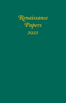 Renaissance Papers 2022 - cover