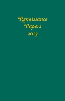 Renaissance Papers 2023 - cover