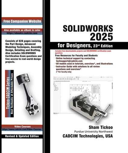 SOLIDWORKS 2025 for Designers, 23rd Edition