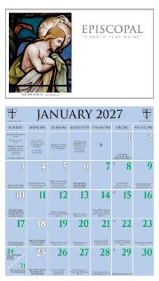 2027 Episcopal Church Year Guide Kalendar: January 2027 through December 2027 - cover
