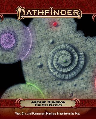 Pathfinder Flip-Mat Classics: Arcane Dungeon - Paizo Staff - cover