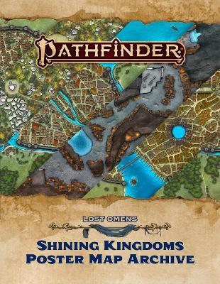 Pathfinder Lost Omens Shining Kingdoms Poster Map Archive (P2) - Paizo Staff - cover
