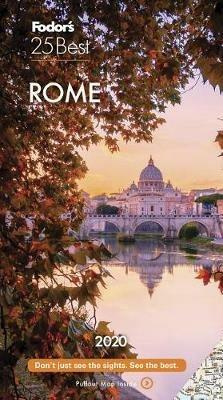 Fodor's Rome 25 Best 2020 - Fodor's Travel Guides - cover