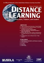 Distance Learning - Volume 14: Issue 3