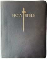 Kjver Sword Study Bible Giant Print Burgundy Genuine Calfskin Leather Indexed: King James Version Easy Read