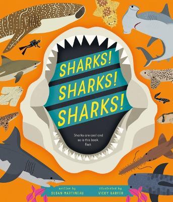 Sharks! Sharks! Sharks! - Susan Martineau - cover
