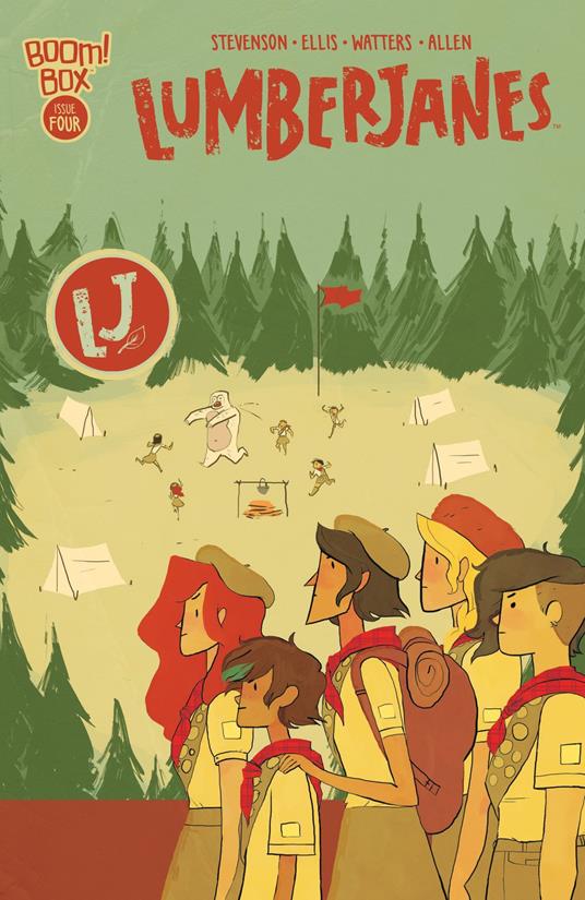 Lumberjanes #4 - Grace Ellis,Noelle Stevenson,Shannon Watters,Brooklyn Allen - ebook