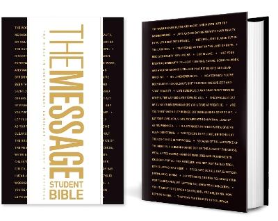 Message Student Bible (Hardcover), The - Eugene H. Peterson - cover