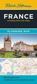 Rick Steves France Planning Map: Including Paris City Maps