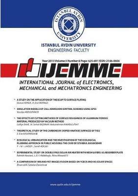 International Journal of Electronics, Mechanical and Mechatronics Engineering: Ijemme - Osman Nuri Ucan - cover