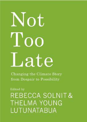 Not Too Late: Changing the Climate Story from Despair to Possibility - cover