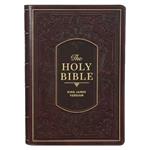 KJV Study Bible, Standard King James Version Holy Bible, Burgundy Hardcover